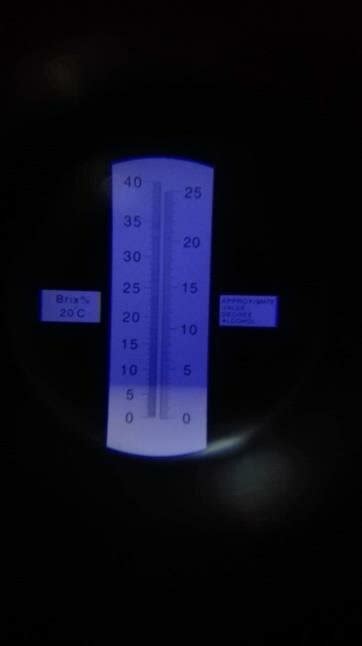 brix refractometer readings after pasteurization|brewer's refractometer.